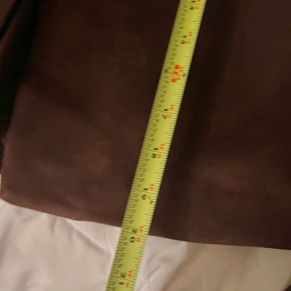 NEW For The Republic Dark Brown Fringe Faux Suede Jacket. Sz XS. - Picture 3 of 10